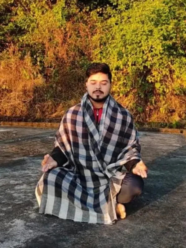 Gaurav Dhiman, Yoga and Pranayama Teacher at Sri Yoga Ashram, Rishikesh